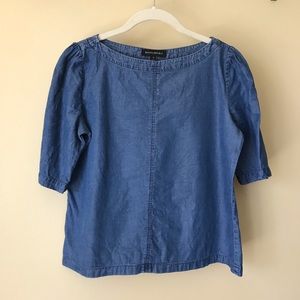 Banana Republic - Chambray Top, Small (EUC)